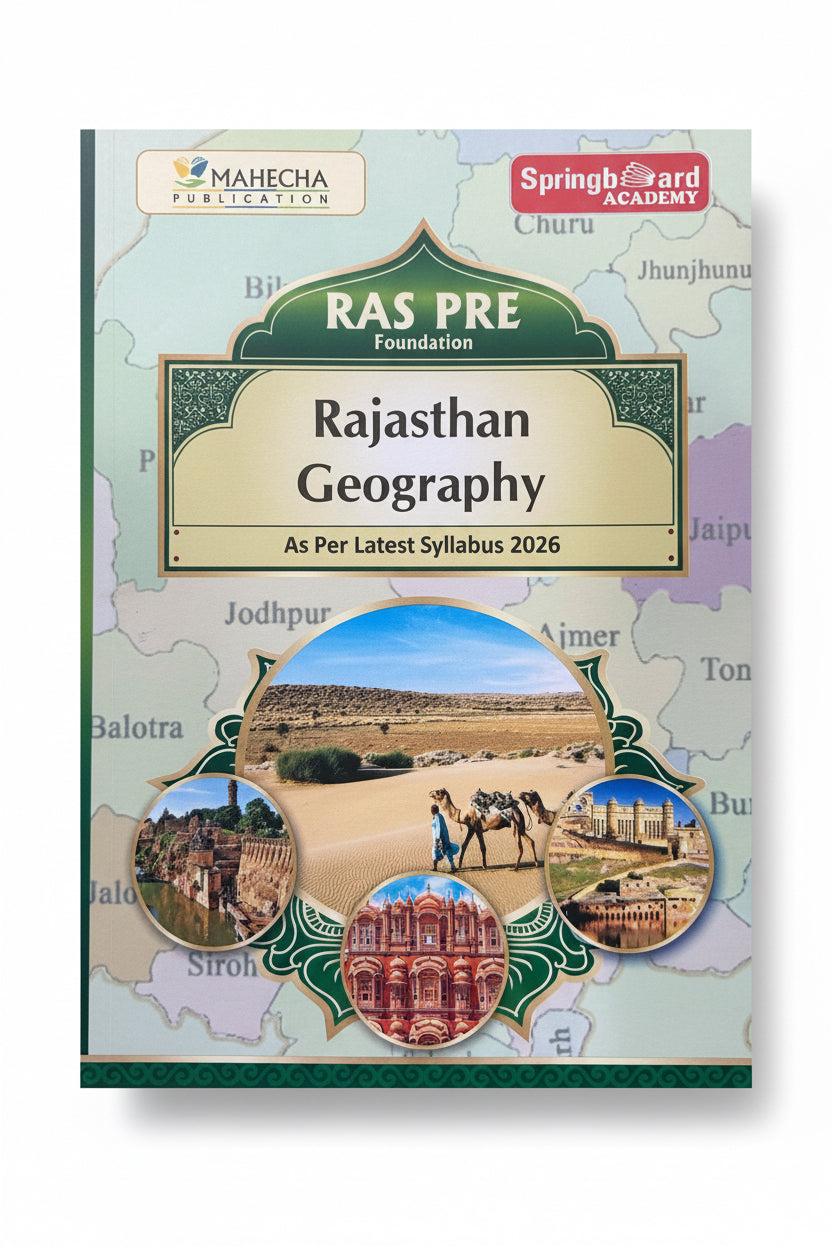 SpringBoard Academy Rajasthan Geography 2026