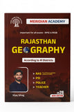 Meridian Academy Rajasthan Geography 2026 edition (english medium)