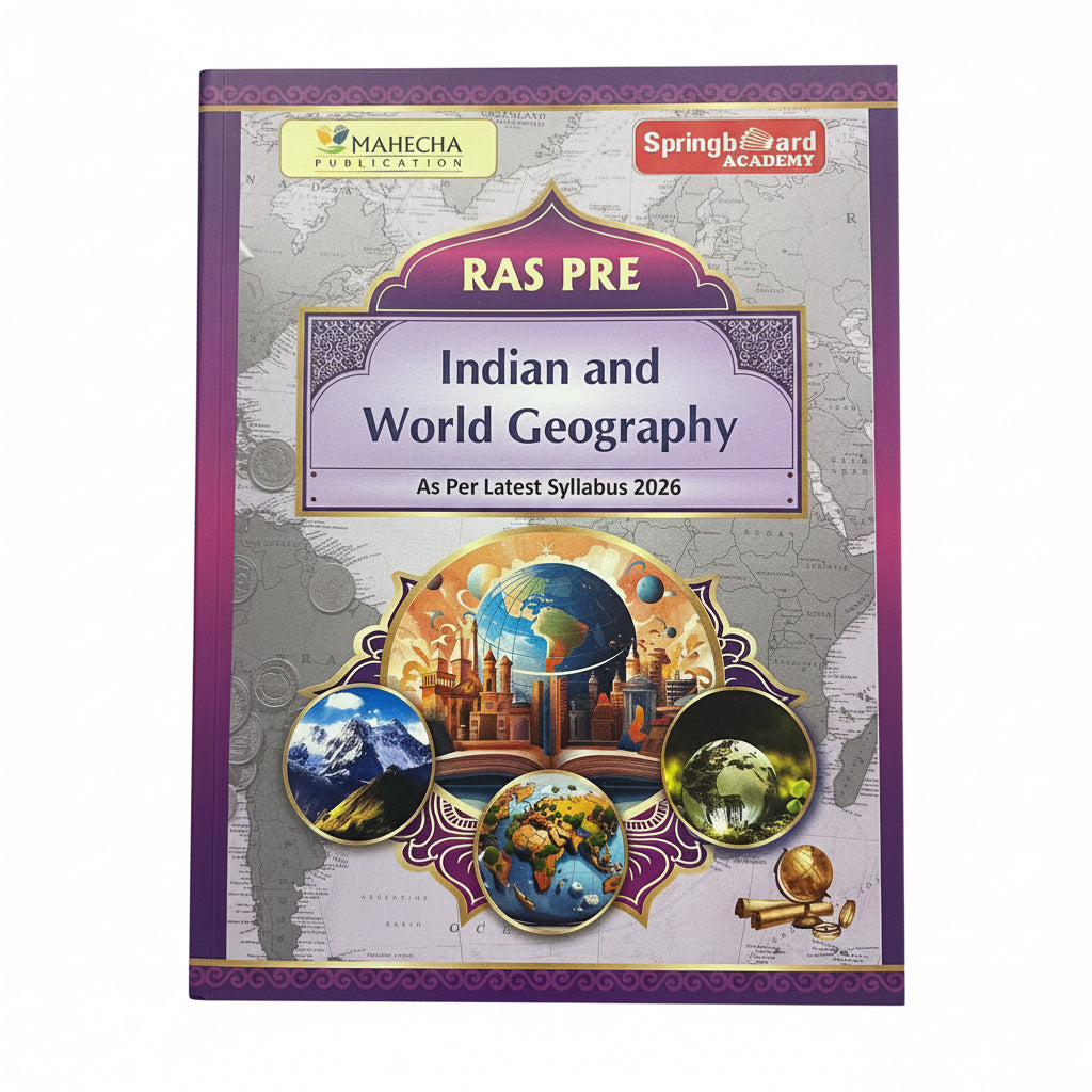 SpringBoard Academy Indian & World Geography 2026