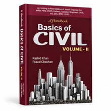 Basics of Civil (Combo set of Vol.1&2) by Rashid Khan (new edition)
