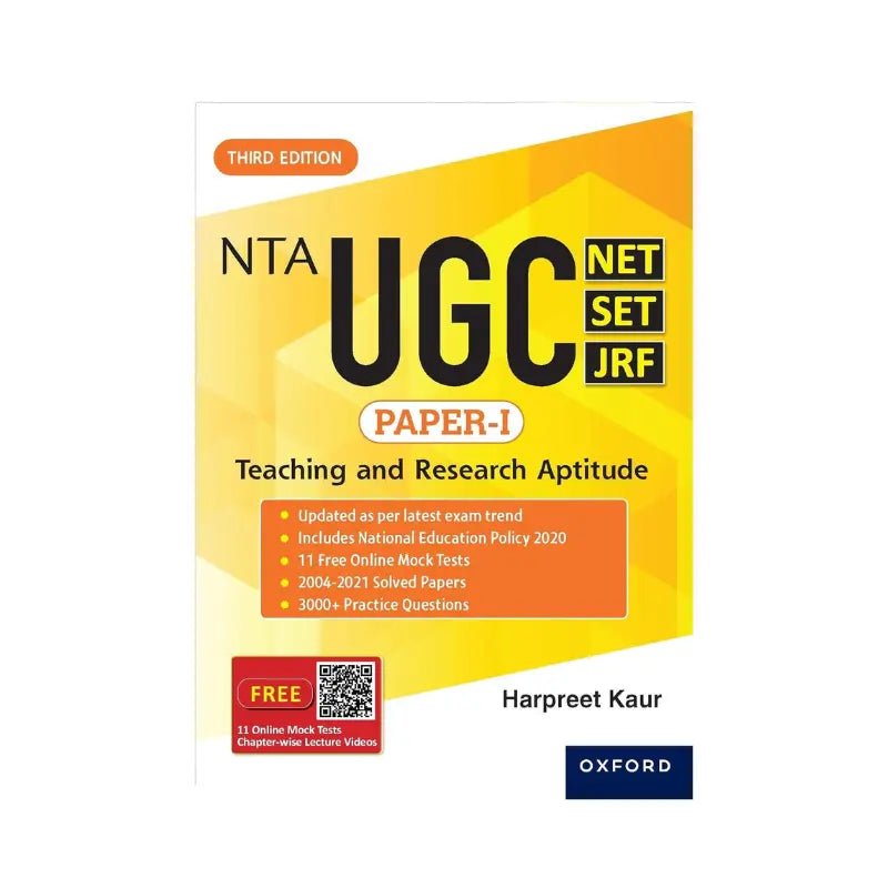 Oxford UGC NET Paper-1 (3rd edition)
