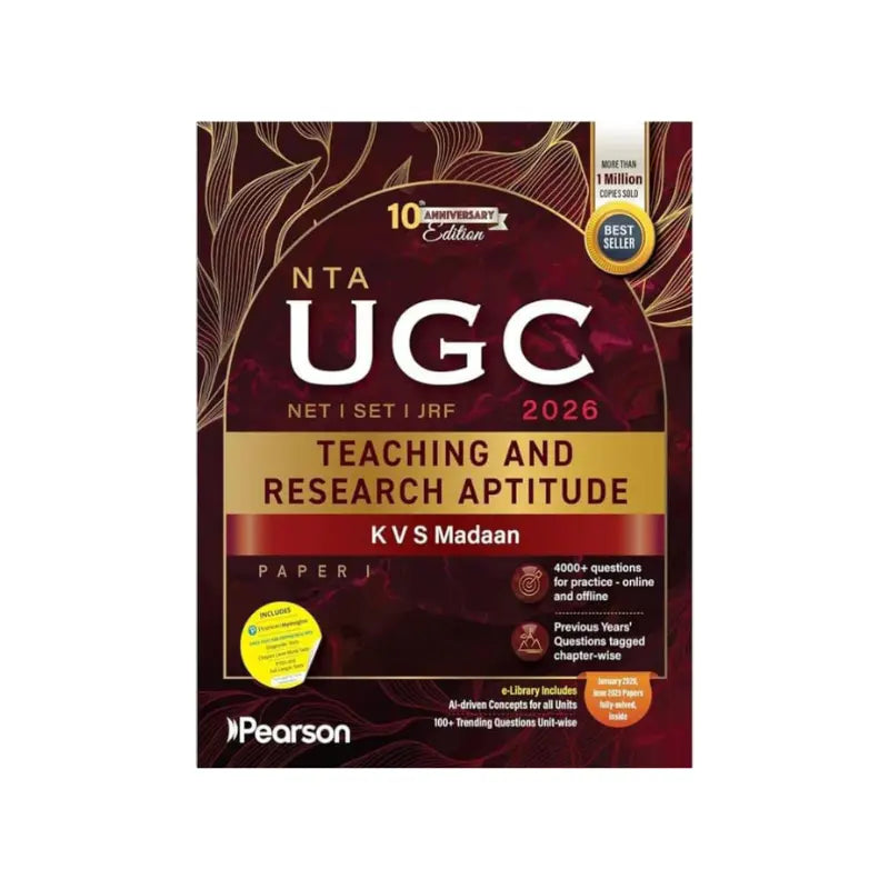 Pearson UGC NET General Paper-1
